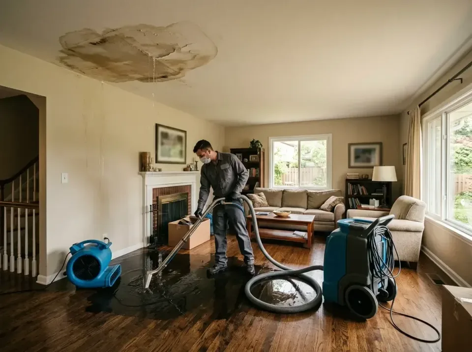 attic-pipe-burst-ceiling-drip-008 — frequently asked questions, Water Damage Restoration & Carpet Care in Anthem, AZ